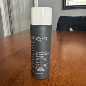 Paula's Choice Exfoliate Gray and White Bottle